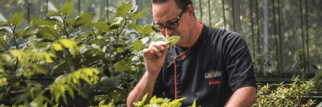 Chef Wouter Eggermont, the Executive Chef of Cascades