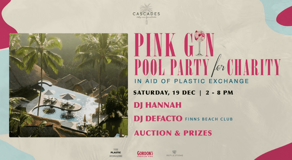Cascades Pink Gin Pool Party for Charity