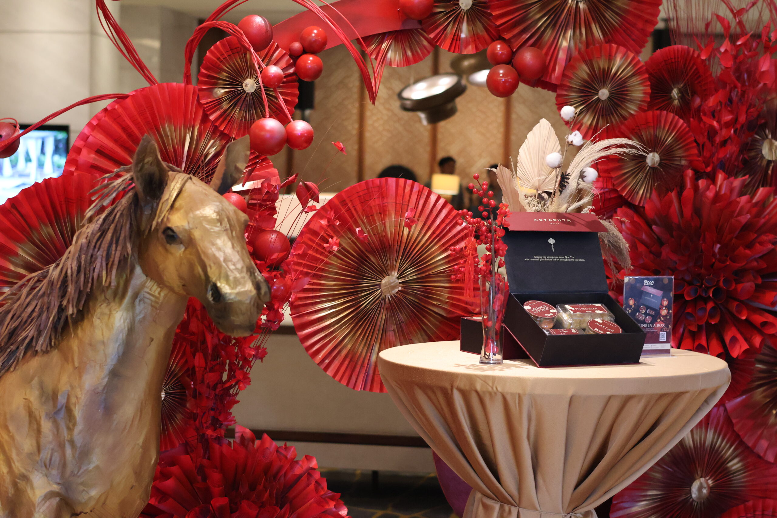 From Recycled Paper to Golden Glory: A Sustainable Chinese New Year Triumph at ARYADUTA Bali